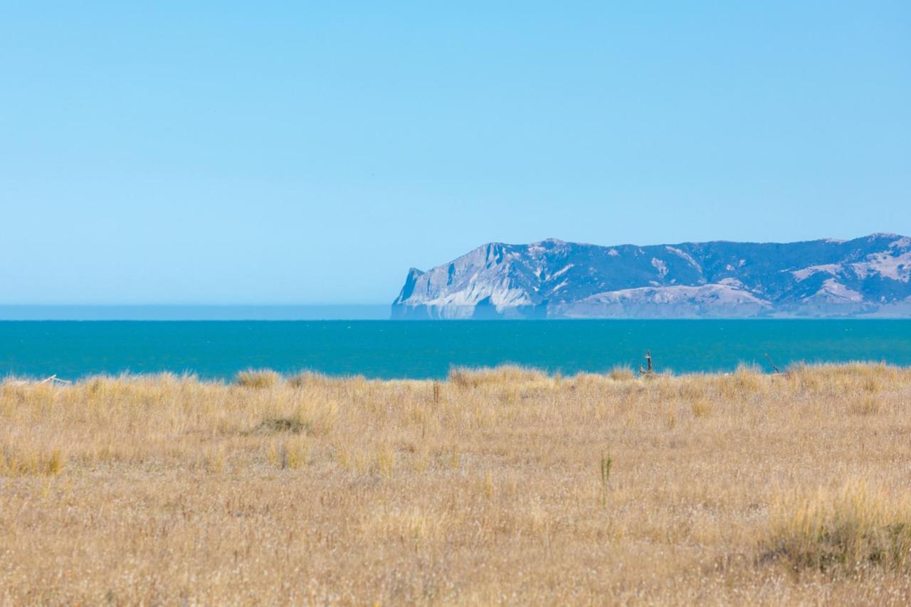 Ocean View Beachfront Apartment Blenheim Esterno foto